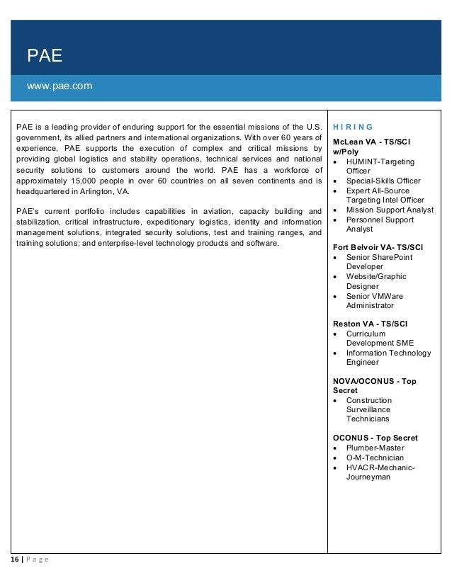 cleared job fair job seeker handbook january 31 2019 construction surveillance technician