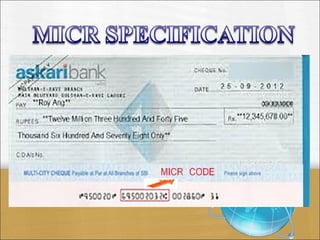 Cheque Clearing & Nift Processing | PPT