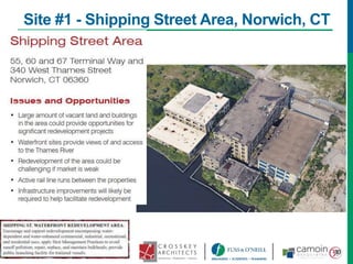 Site #1 - Shipping Street Area, Norwich, CT
 