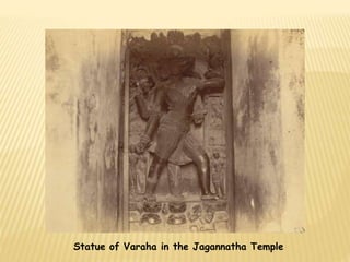 Statue of Varaha in the Jagannatha Temple 
 