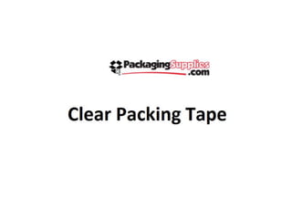 Clear Packing tape