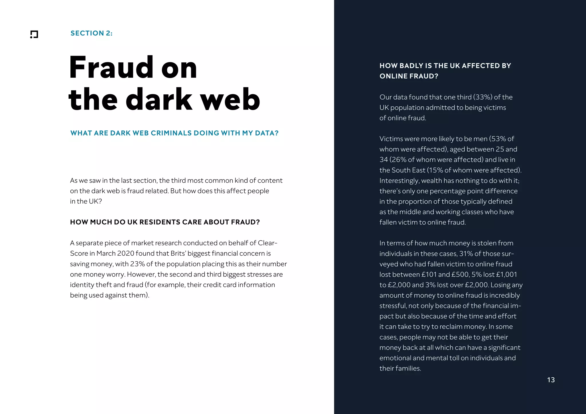 The ClearScore Darkpaper The danger of the dark web 2020