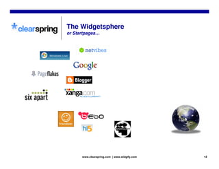 Clearspring Widgetsphere