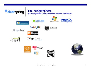 Clearspring Widgetsphere