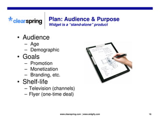 Clearspring Widgetsphere