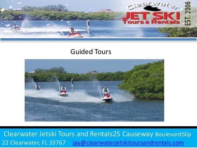 Clearwater beach jet ski rental