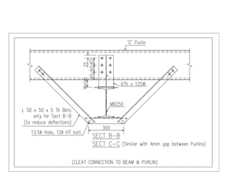 Cleat connection to_beam_and_purlin
