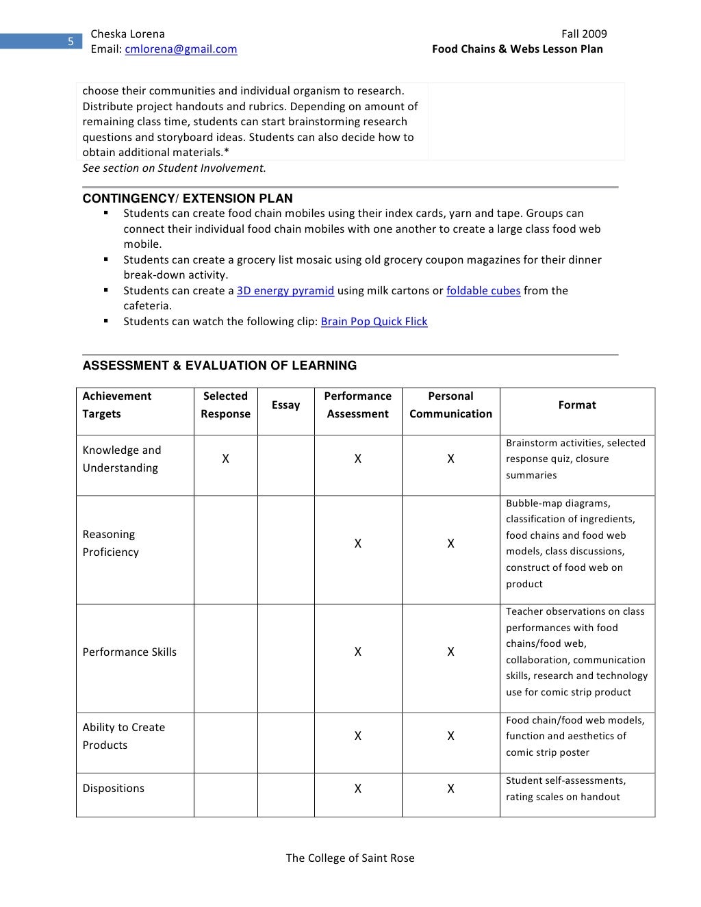 CL Sample Constructivist Lesson Plan CL Sample Constructivist Lesson Plan