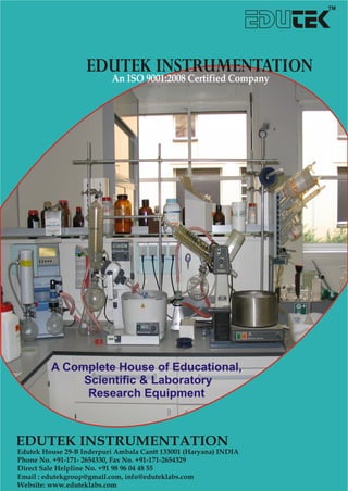 Edutek Instrumentation, Ambala, Scientific and Laboratory Instruments	 