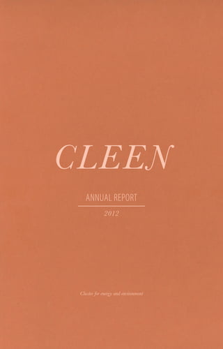 INTRODUCING CLEEN

2012

1

 