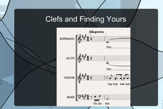 Clefs and Finding Yours
 