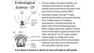 Management of Cleft Lip and Palate - Orthodontics | PPTX