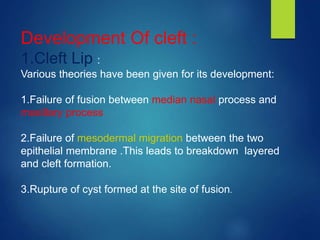 Cleft lip and palate | PPTX