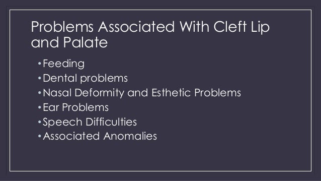 cleft lip and palate causes pdf