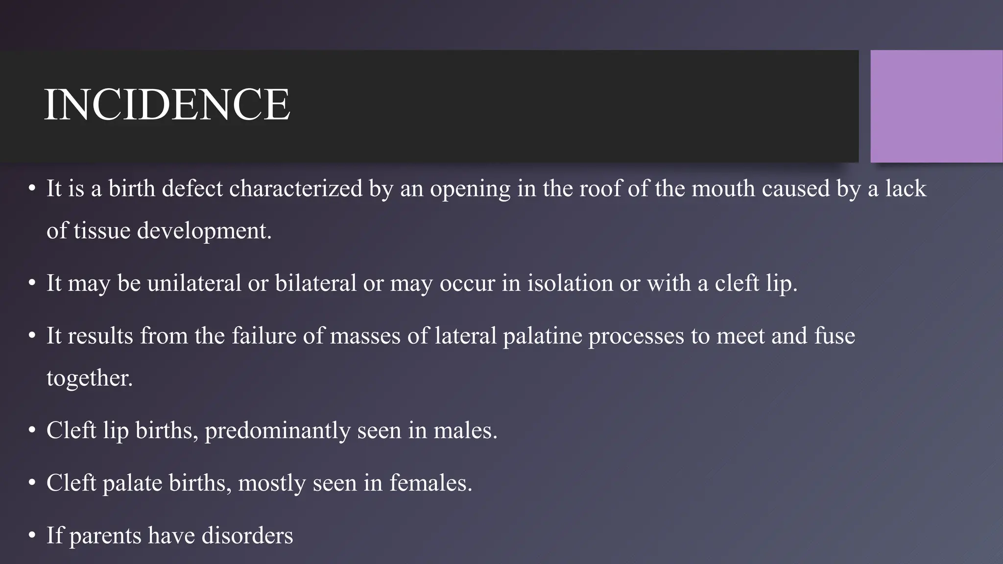 Presentation on Cleft Lip and Cleft Palate | PPTX