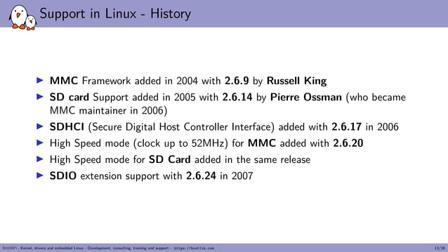 Kernel Recipes 2018 - Overview of SD/eMMC, their high speed modes and ...