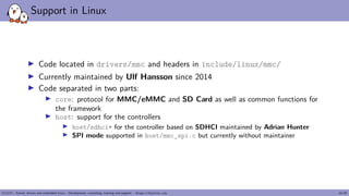 Kernel Recipes 2018 - Overview of SD/eMMC, their high speed modes and ...