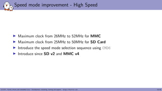 Mmc Speed Kernel Recipes 2018 - Overview of SD/eMMC, their high speed modes and ...