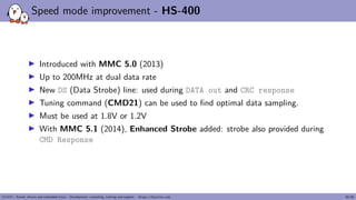 Mmc Speed Kernel Recipes 2018 - Overview of SD/eMMC, their high speed modes and ...