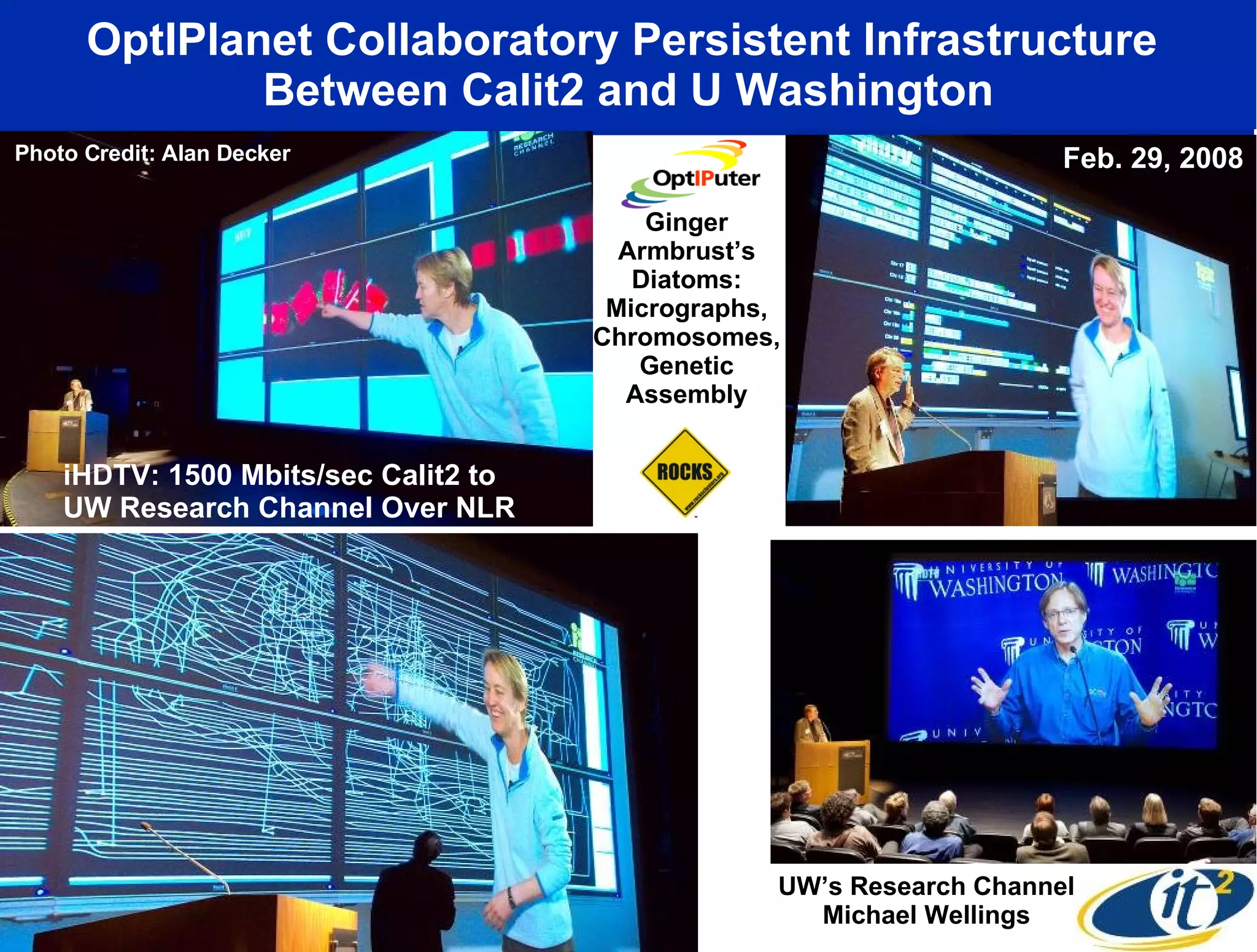 From the Shared Internet to Personal Lightwaves: How the OptIPuter is Transforming Scientific Research