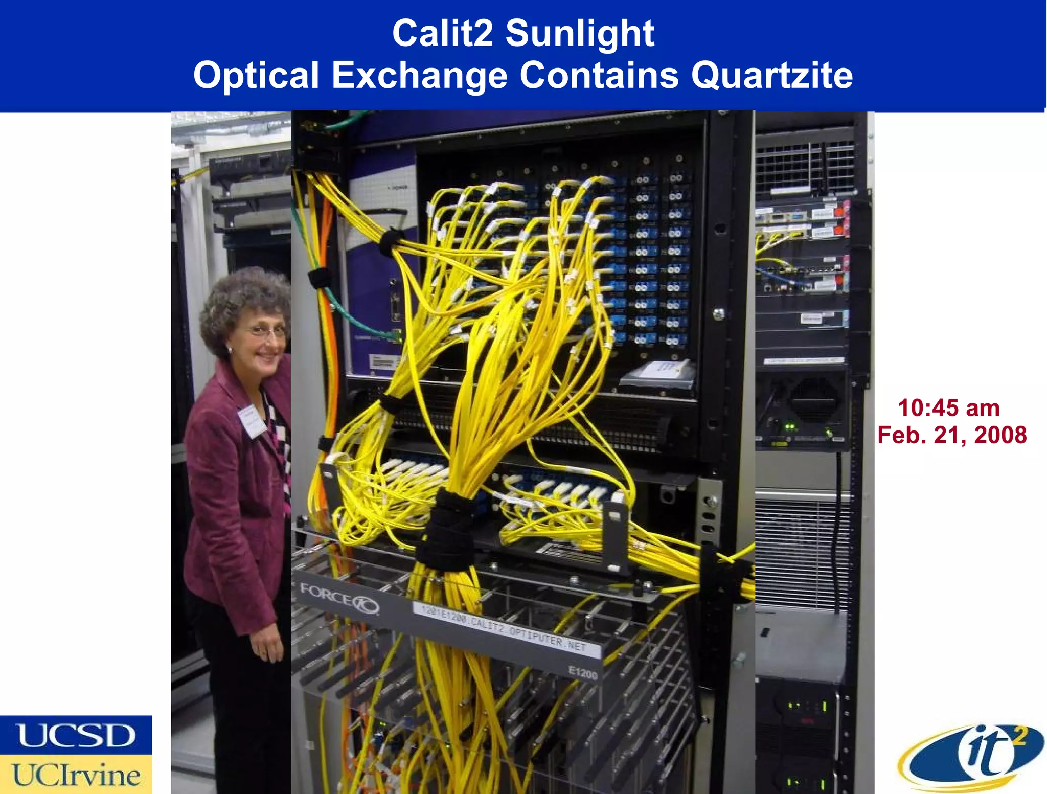 From the Shared Internet to Personal Lightwaves: How the OptIPuter is Transforming Scientific Research