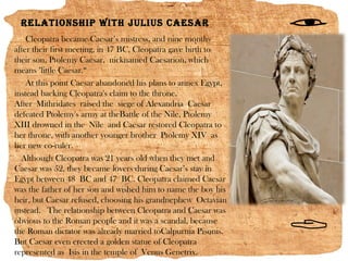 Caesarion, Biography & Facts