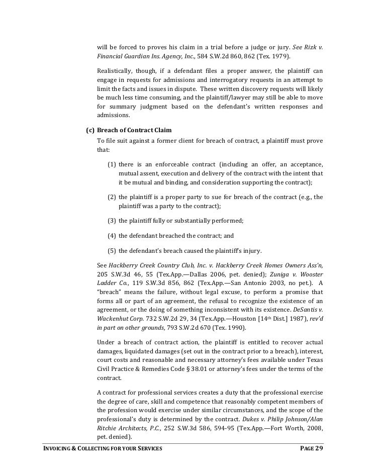 demand letter for payment for services rendered