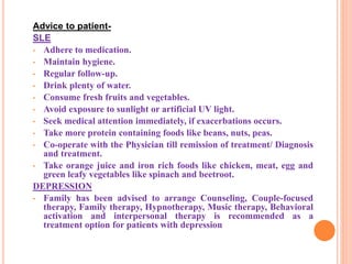 sle depression case | PPTX