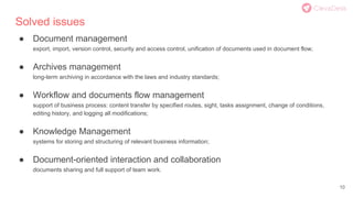 ClevaDesk - Document management system | PDF