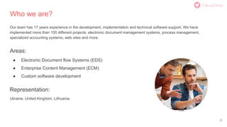 ClevaDesk - Document management system | PDF
