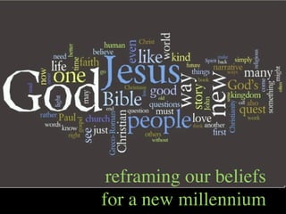 reframing our beliefs
for a new millennium
 