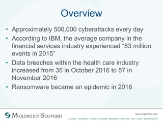 Enforcement and Litigation Trends and Developments in Privacy and Data ...