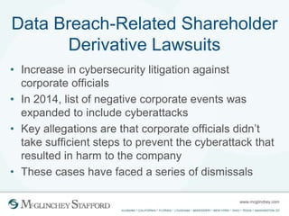 Enforcement and Litigation Trends and Developments in Privacy and Data ...