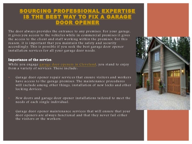Cleveland Garage Door Experts