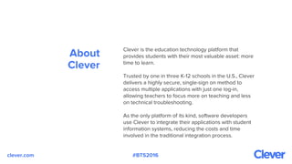 Back to School with Clever #BTS2016 for applications | PDF
