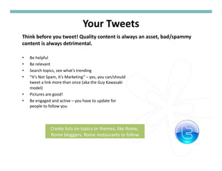 Clever girls collective   advanced twitter tutorial.ppt