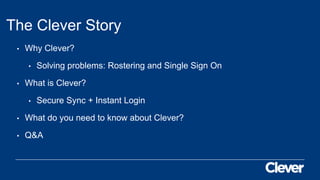 Clever Sales Training - Level 1 | PPTX