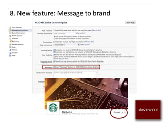 8. New feature: Message to brand
 