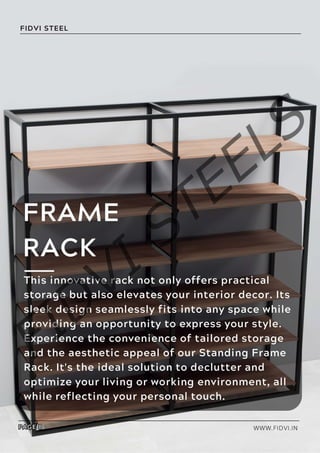 Logue Rack Clothing Display Racks Catlogue - Fidvi Steel | PDF