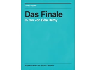 Mitgeschrieben von Jörgen Camrath
Erste Ausgabe
Das Finale
O-Ton von Béla Réthy
 