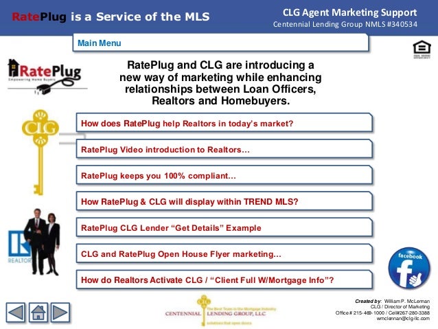clg rateplug from your mls trend agent marketing 06102013 rate plug flyer