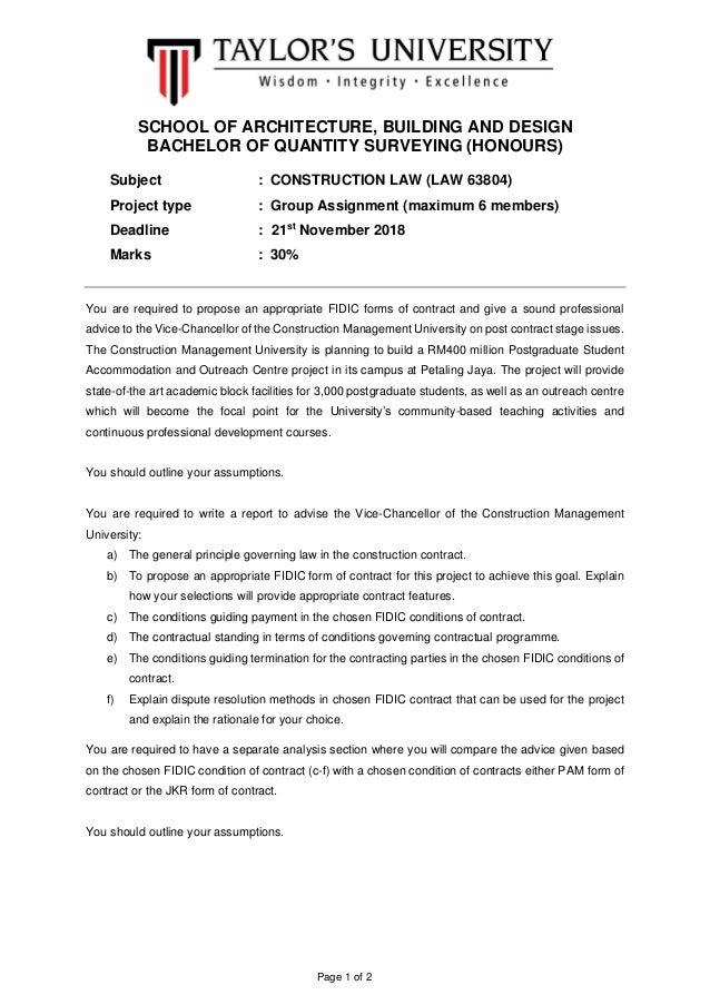 Sample assignment image