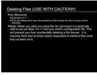 Command Line Tools | PDF