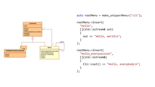 Add an interactive command line to your C++ application | PPTX