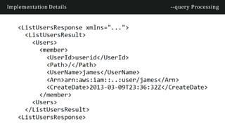 Implementation Details --query Processing
 