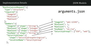 Implementation Details JSON Models
 
