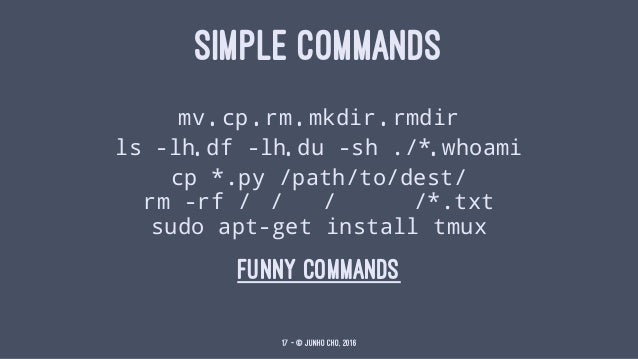 Get Used to Command Line Interface