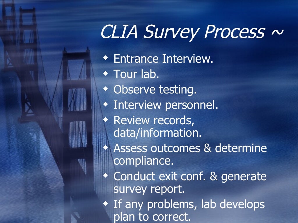 CLIA Compliance