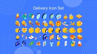 Delivery Icon Set
 