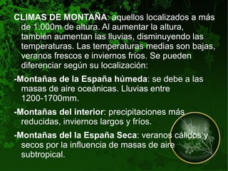 2.Factores geográficos: 